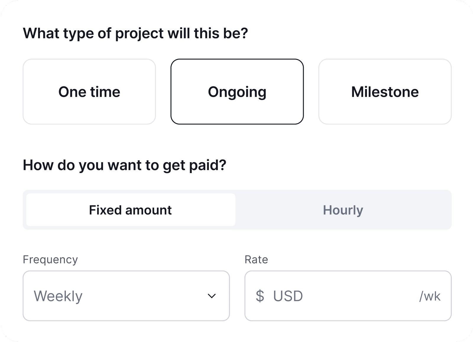 Freelance project management dashboard